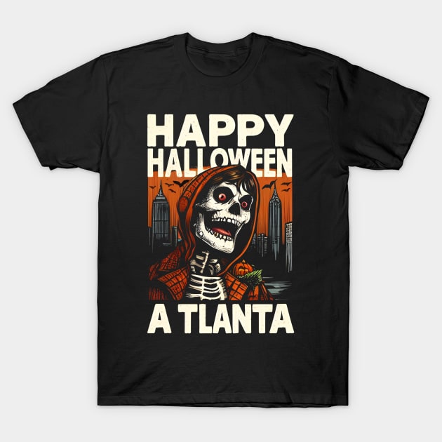 Atlanta Halloween T-Shirt by Americansports
